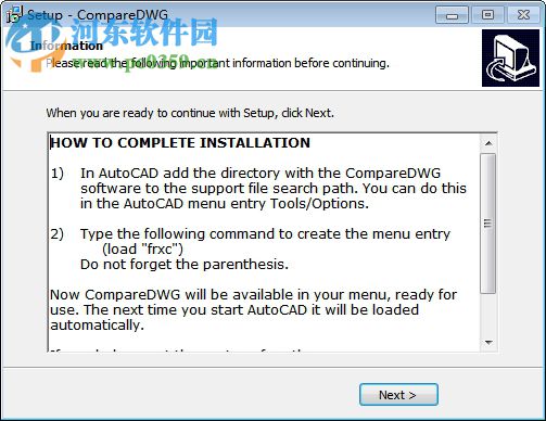 CompareDWG(CAD圖紙對(duì)比工具) 1.01 漢化版