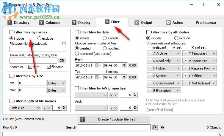 Directory List and Print pro