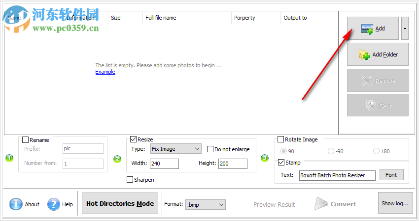 Boxoft Batch Photo Resizer(圖像批處理軟件) 1.3.0 官方版