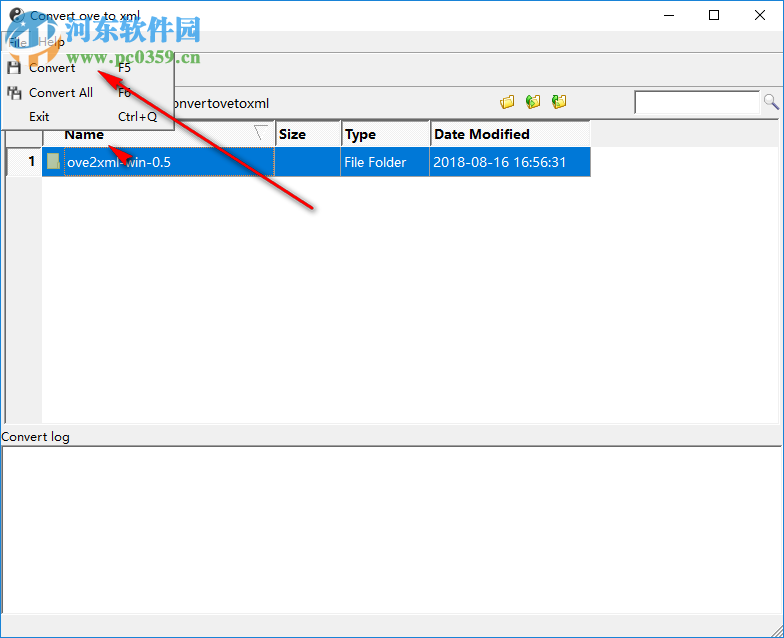 Convert ove to xml(ove轉(zhuǎn)XML工具) 0.1 綠色版