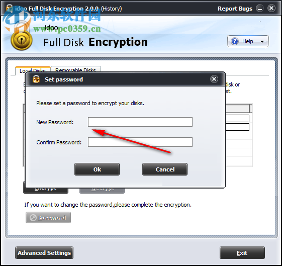 idoo Full Disk Encryption(磁盤加密工具) 2.0.0 官方版