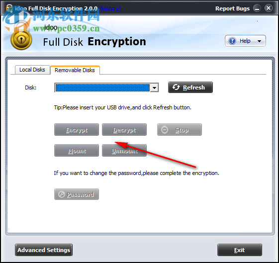 idoo Full Disk Encryption(磁盤加密工具) 2.0.0 官方版