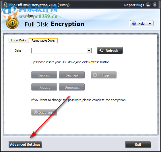 idoo Full Disk Encryption(磁盤加密工具) 2.0.0 官方版