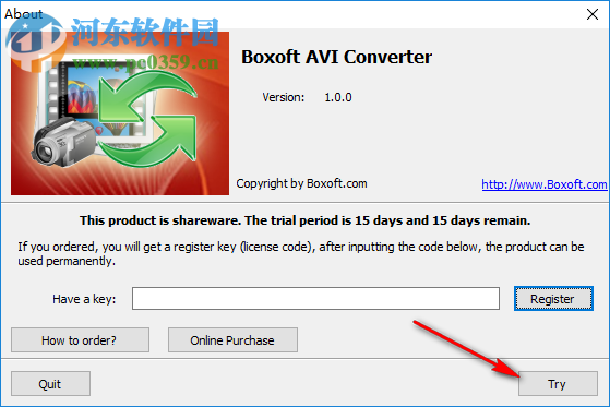 Boxoft AVI Converter(AVI格式轉(zhuǎn)換軟件) 1.0 官方版