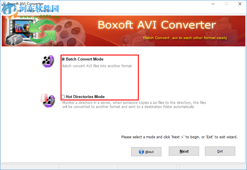 Boxoft AVI Converter(AVI格式轉(zhuǎn)換軟件) 1.0 官方版