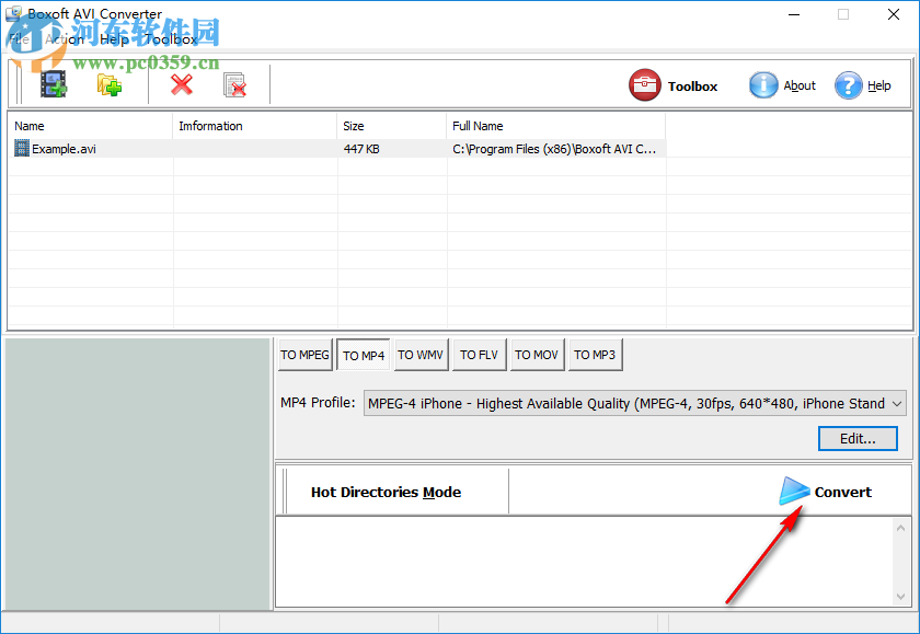 Boxoft AVI Converter(AVI格式轉(zhuǎn)換軟件) 1.0 官方版