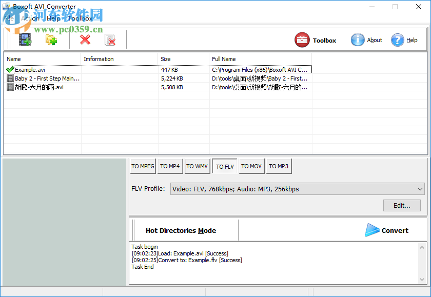 Boxoft AVI Converter(AVI格式轉(zhuǎn)換軟件) 1.0 官方版