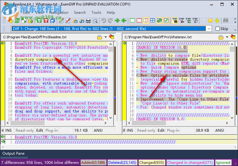 ExamDiff Pro(文件對比工具) 32/64位10.0.1.1 破解版