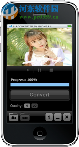 ALL Converter to iPhone(iPhone視頻轉(zhuǎn)換器) 1.4 官方版