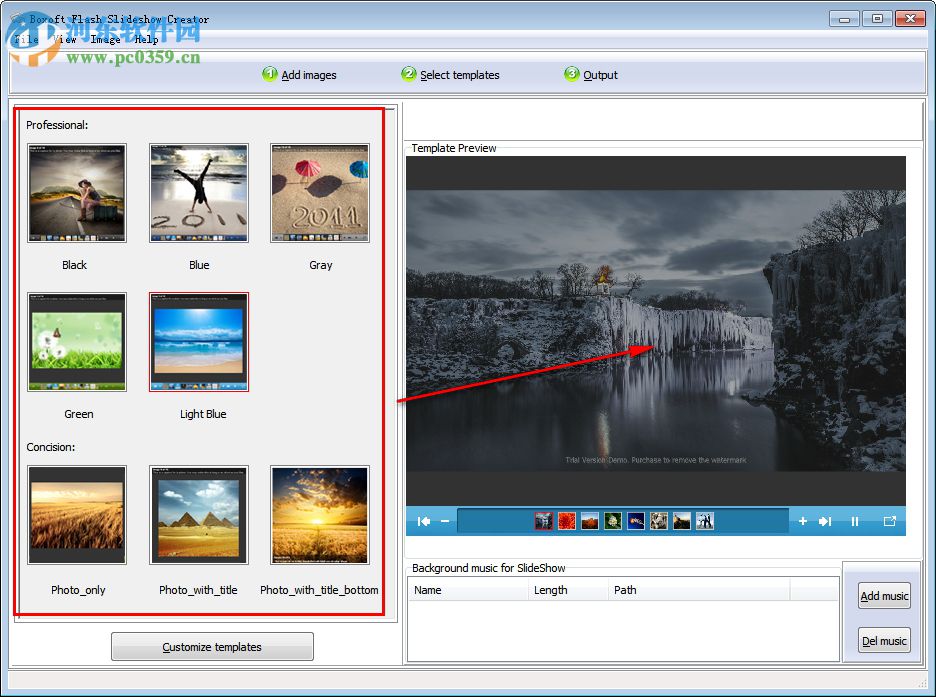 Boxoft Flash SlideShow Creator(Flash幻燈片制作軟件) 1.1 官方版