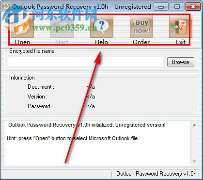 Outlook Password Recovery(Outlook密碼恢復(fù)軟件) 1.0H 官方版