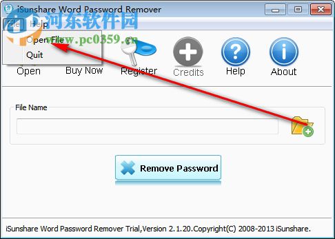 iSunshare Word Password Remover 2.1.20 官方版