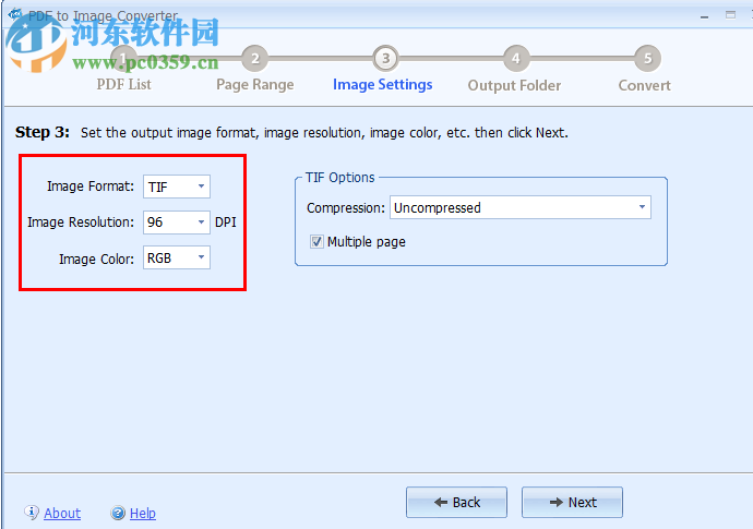 PDFArea PDF to Image Converter(PDF轉(zhuǎn)圖片軟件) 5.0 官方版