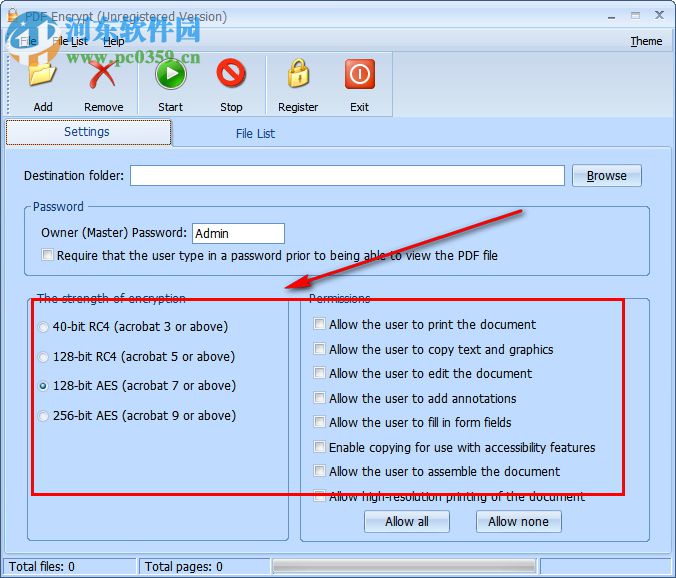 PDFArea PDF Encrypt(PDF加密軟件) 6.4 官方版