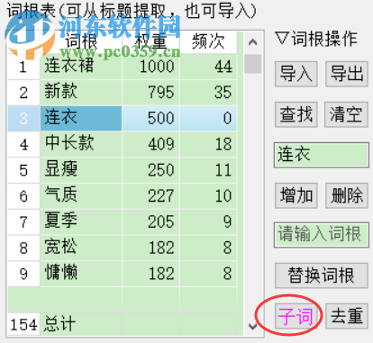 天音標(biāo)題分詞組合工具 1.09 官方版