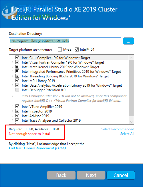 intel parallel studio xe 2019破解版