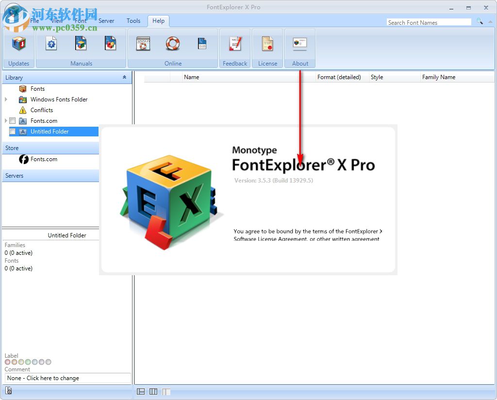 FontExplorer X Pro(字體管理工具) 3.5.3 破解版