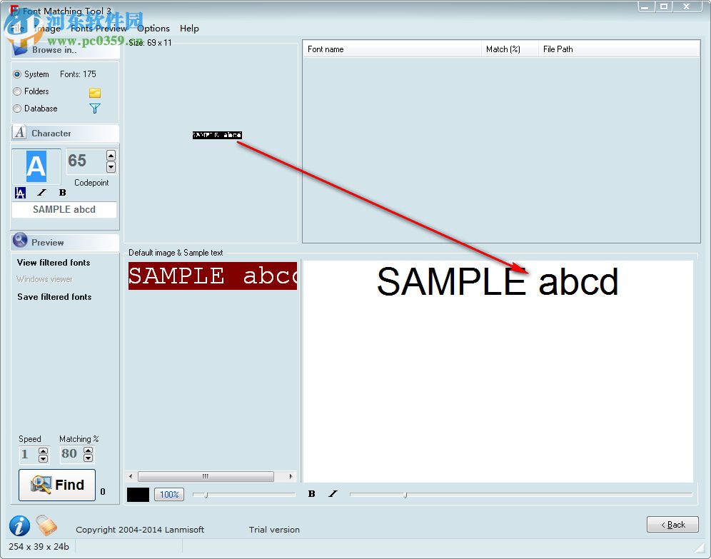 Font Matching Tool(字體匹配工具) 3.0.6 免費(fèi)版