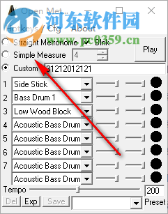 Open Metronome(自動節(jié)拍器) 5.05 免費版