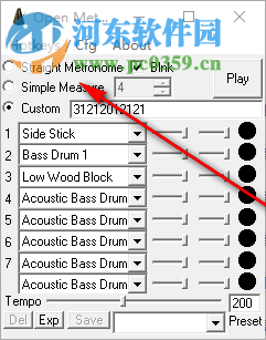 Open Metronome(自動節(jié)拍器) 5.05 免費版