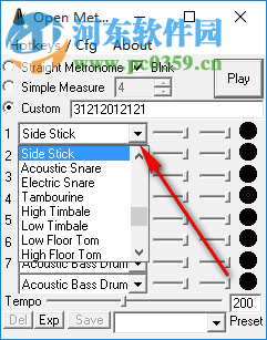 Open Metronome(自動節(jié)拍器) 5.05 免費版