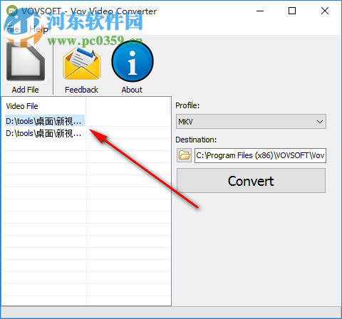 Vov Video Converter(視頻格式轉(zhuǎn)換器) 1.6 免費(fèi)版