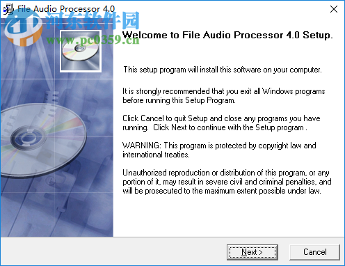 File Audio Processor(音頻管理軟件) 4.0.55 綠色版