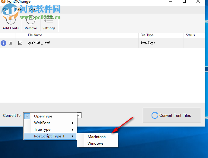 FontXChange(字體轉(zhuǎn)換軟件) 5.1.0 免費(fèi)版