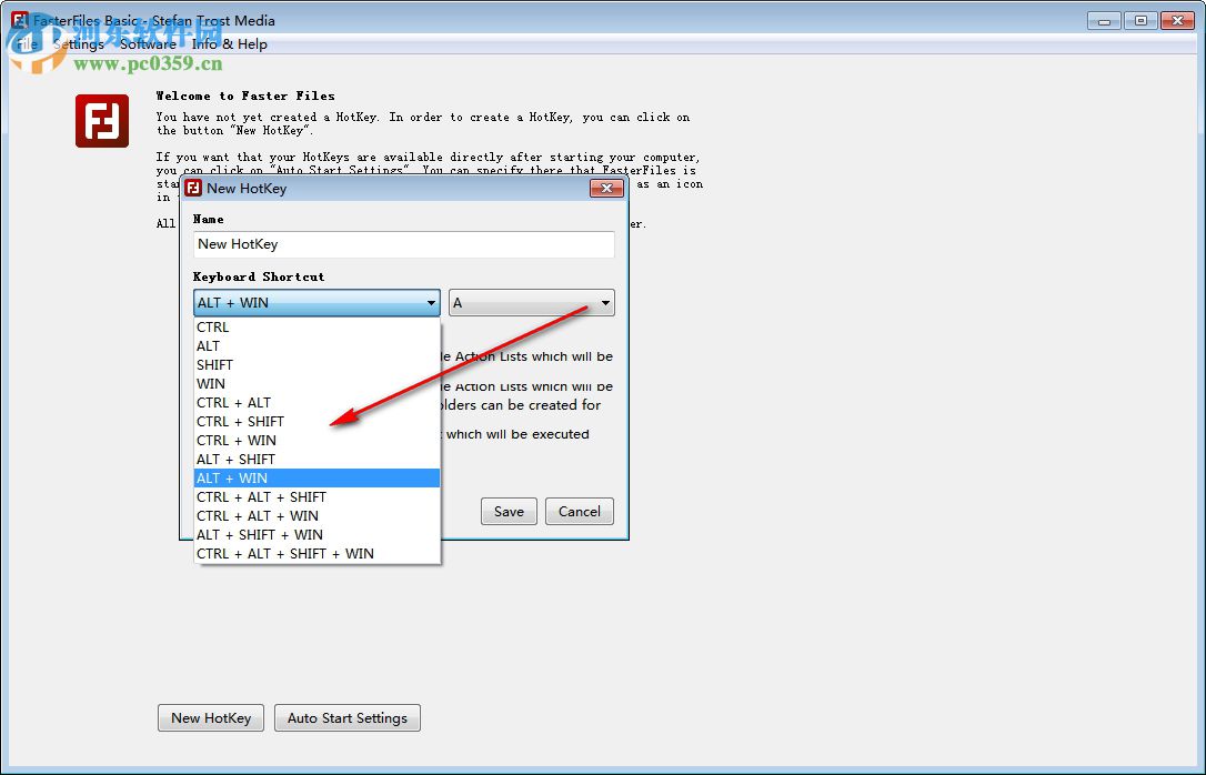 FasterFiles Basic(熱鍵設(shè)置工具) 18.2.10 官方版