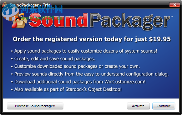 SoundPackager(系統(tǒng)美化優(yōu)化管理器) 1.2.0.0 官方版