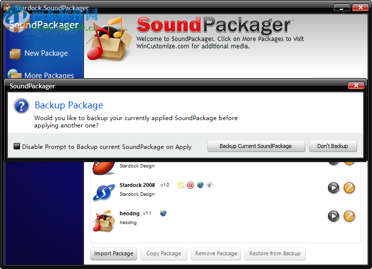 SoundPackager(系統(tǒng)美化優(yōu)化管理器) 1.2.0.0 官方版