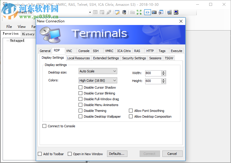 Terminals(遠程連接系統) 1.9a 官方版