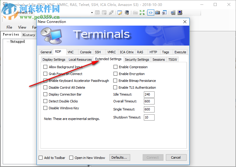 Terminals(遠程連接系統) 1.9a 官方版