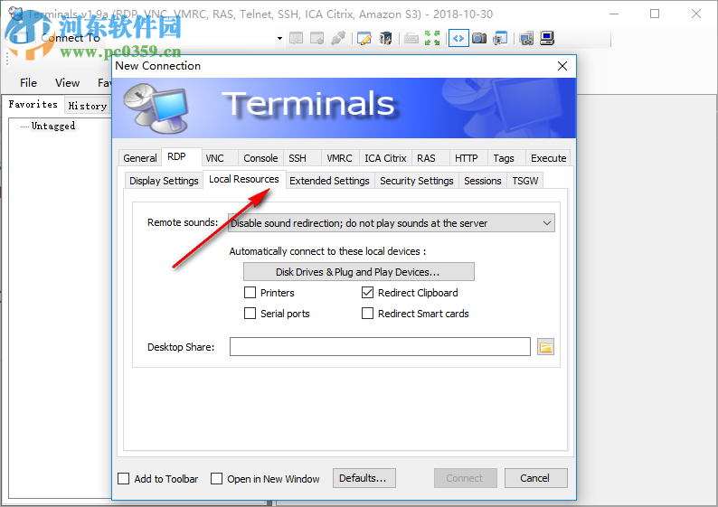 Terminals(遠程連接系統) 1.9a 官方版