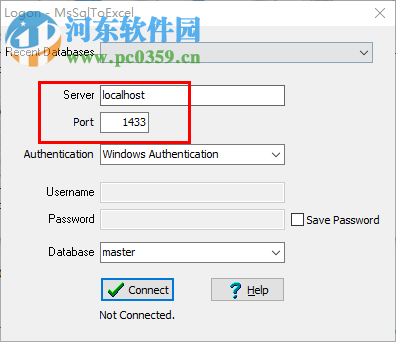 MsSqlToExcel(數(shù)據(jù)庫導出Excel工具) 3.1 官方版