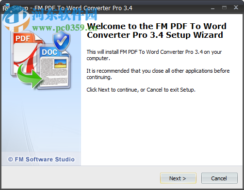 FM PDF To Word Converter(PDF轉(zhuǎn)Word工具) 3.4 官方版