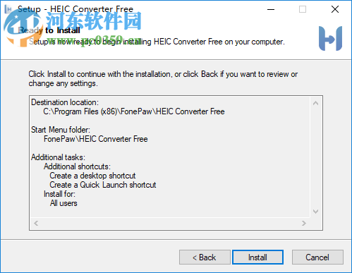 FonePaw HEIC Converter(HEIC格式轉(zhuǎn)換器) 1.3.0 免費版