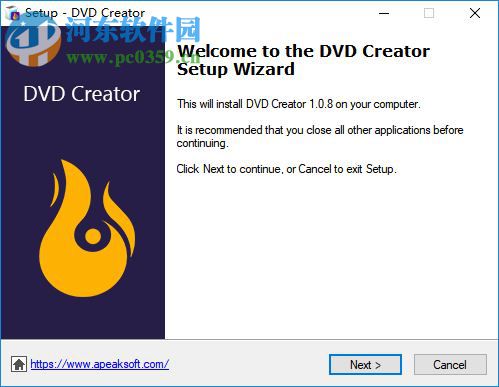 Apeaksoft DVD Creator(DVD制作工具) 1.0.8 免費版