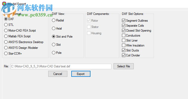 Motor CAD(電機(jī)熱設(shè)計分析軟件)