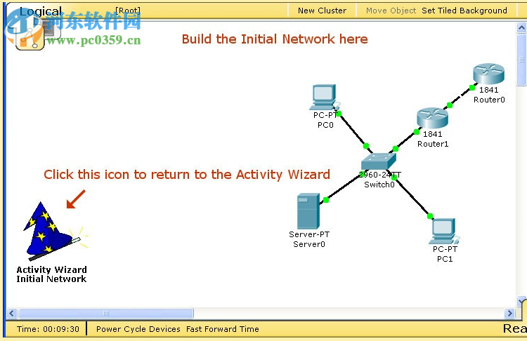 思科路由器模擬軟件(Cisco packe tracer) 6.2 漢化版