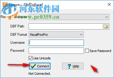 DBF文件轉(zhuǎn)換成excel工具(DbfToExcel) 1.2 官方版