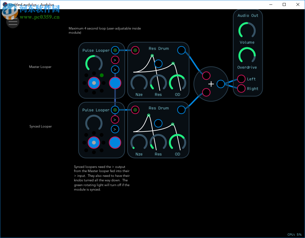 Subatomic Software Audulus(音樂處理程序) 3.3 破解版