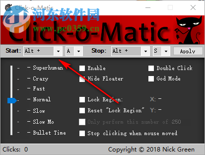 Click-o-Matic(鼠標點擊工具) 1.5 免費版