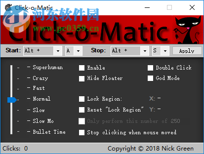 Click-o-Matic(鼠標點擊工具) 1.5 免費版