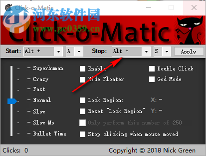 Click-o-Matic(鼠標點擊工具) 1.5 免費版