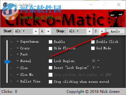 Click-o-Matic(鼠標點擊工具) 1.5 免費版