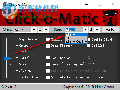 Click-o-Matic(鼠標點擊工具) 1.5 免費版