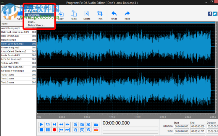 Program4Pc DJ Audio Editor(DJ音頻編輯器) 7.3.0 中文免費(fèi)版