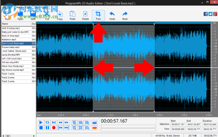 Program4Pc DJ Audio Editor(DJ音頻編輯器) 7.3.0 中文免費(fèi)版