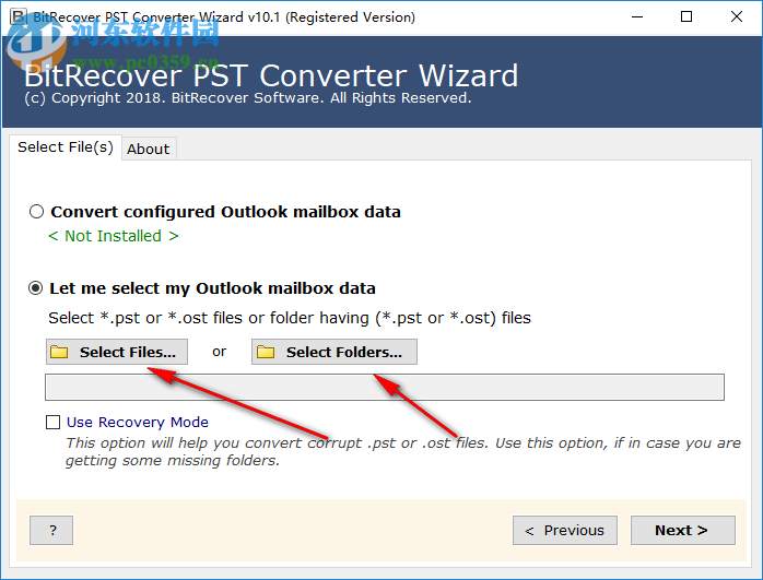 pst格式轉(zhuǎn)換工具(BitRecover PST Converter Wizard)